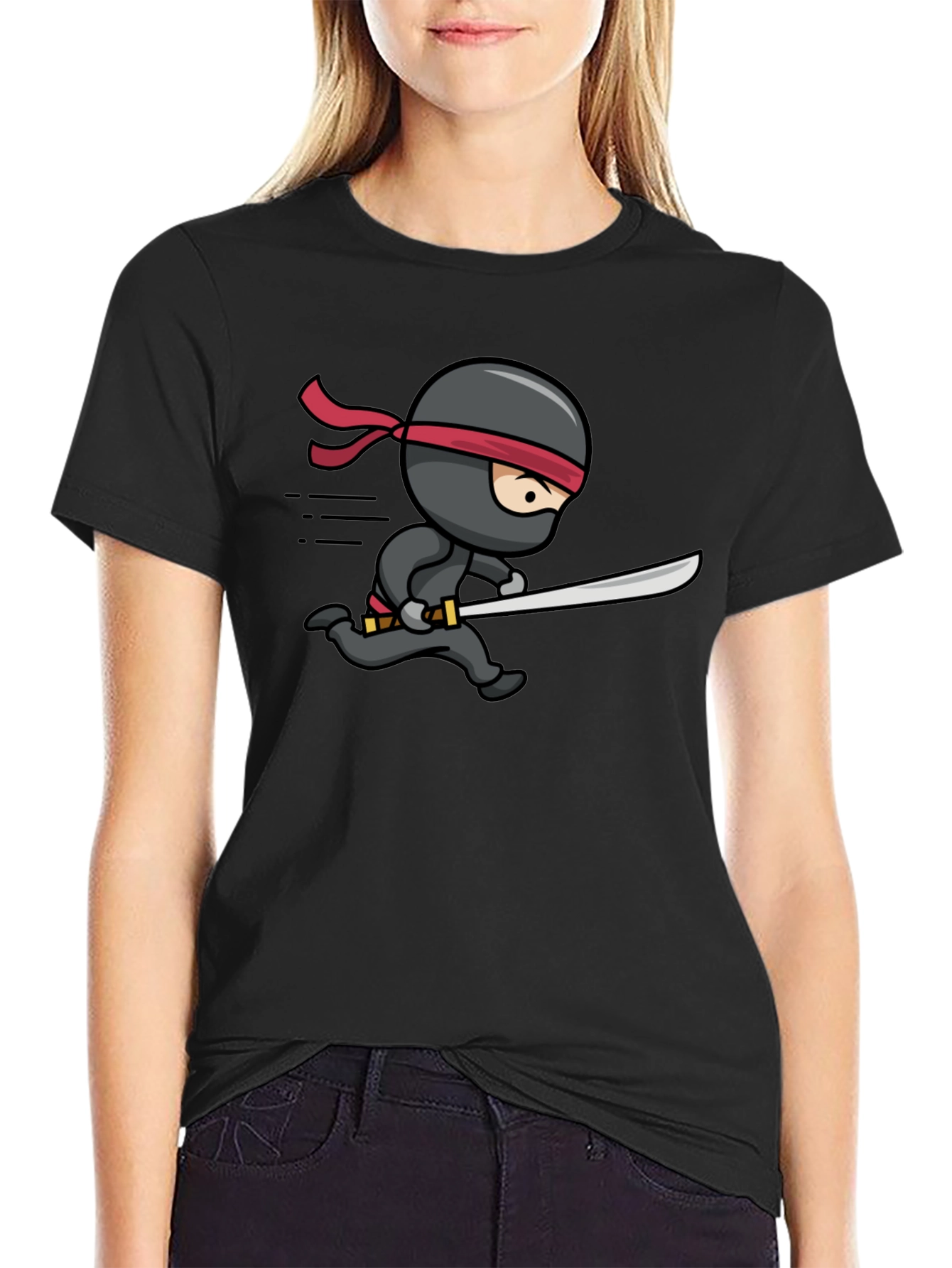 Ninja Run T-Shirt - Black
