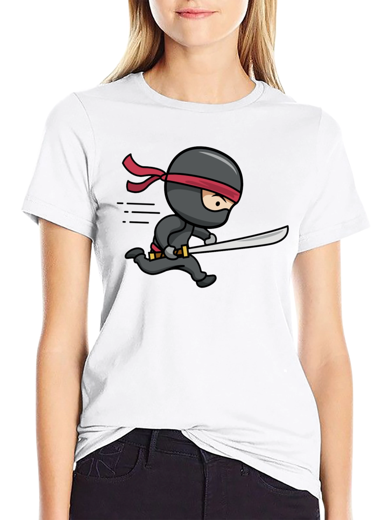 Ninja Run T-Shirt - Black