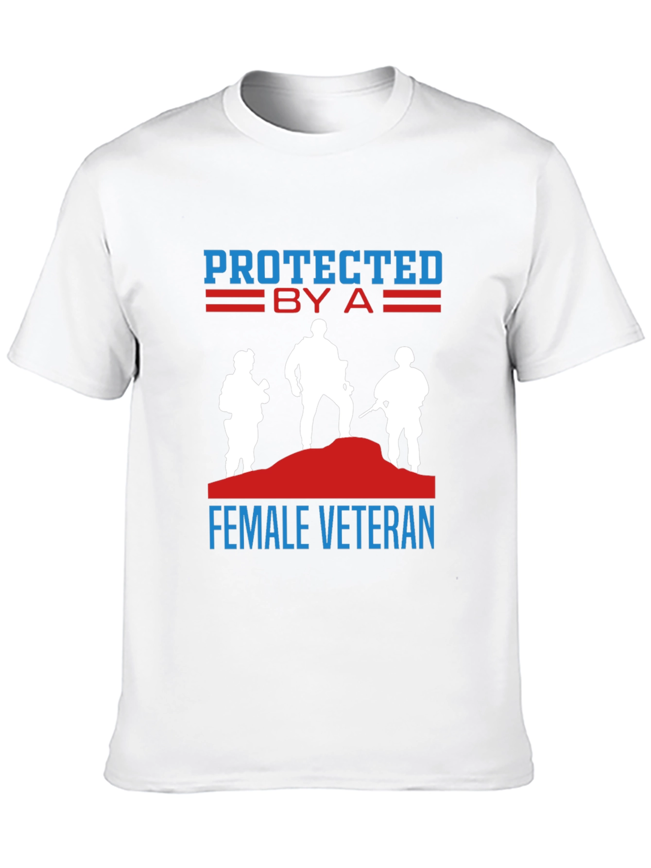 Protected by a Female Veteran T-Shirt