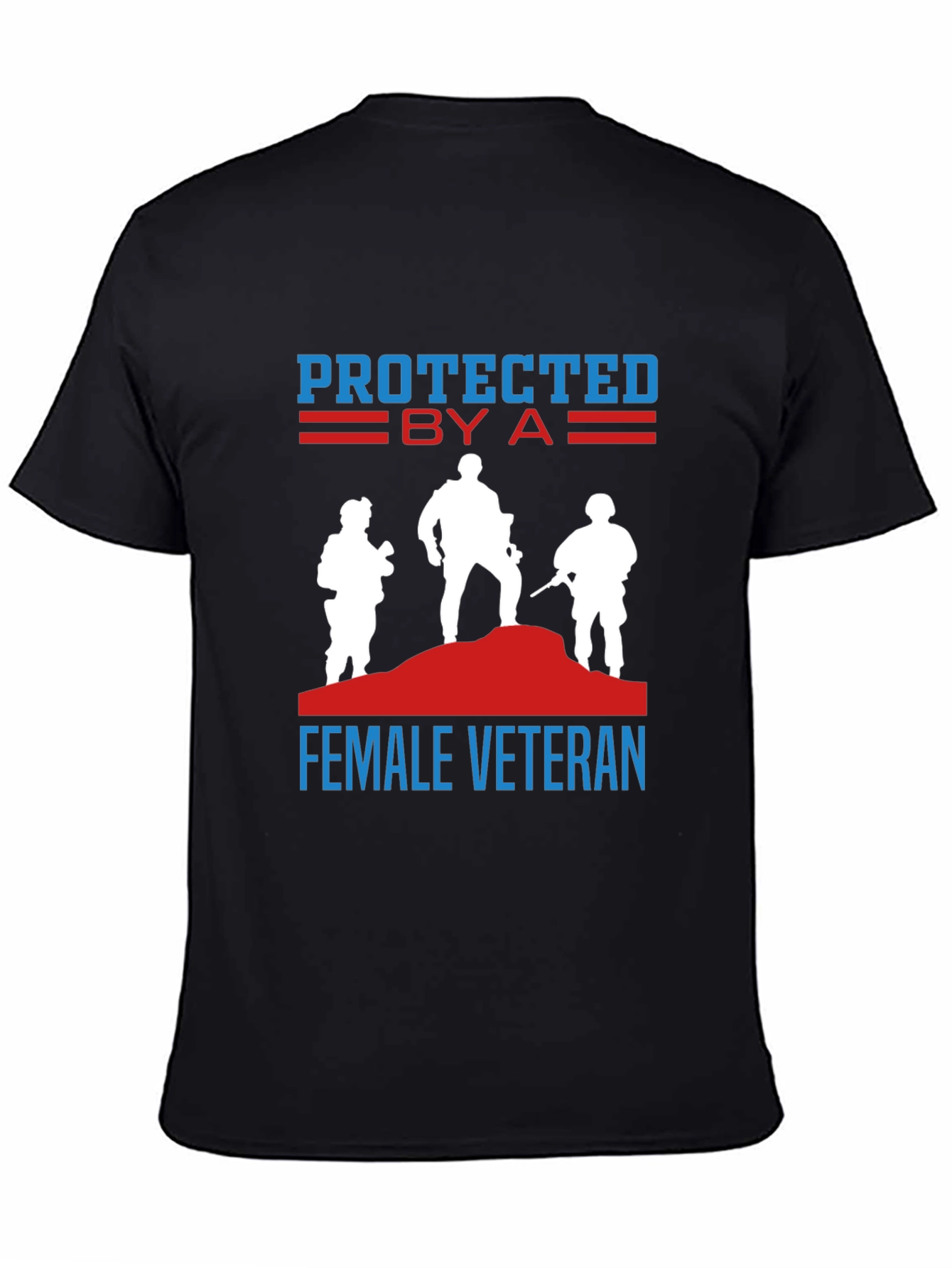 Protected by a Female Veteran T-Shirt