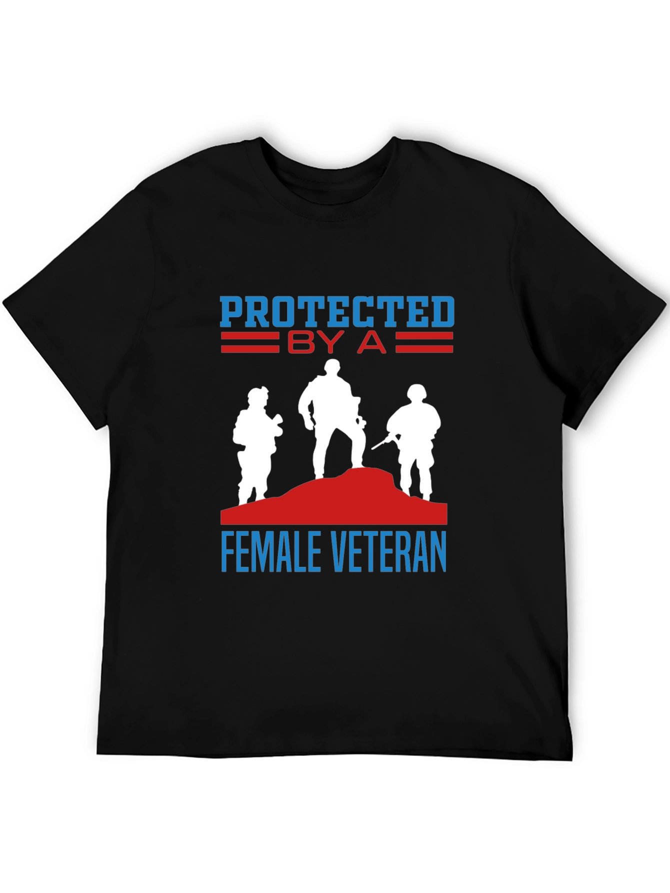 Protected by a Female Veteran T-Shirt