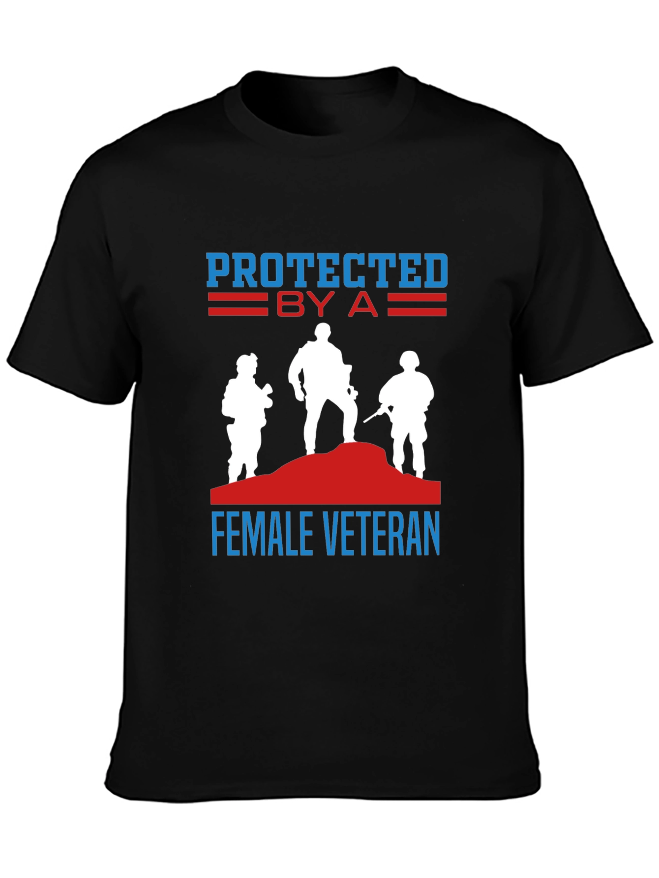 Protected by a Female Veteran T-Shirt