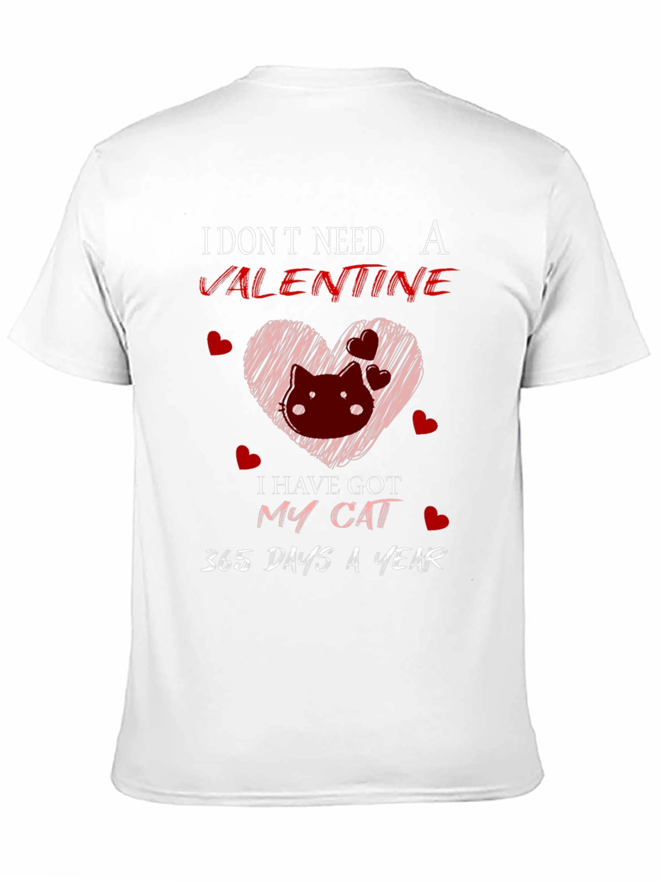 Cat Valentines Day T-Shirt