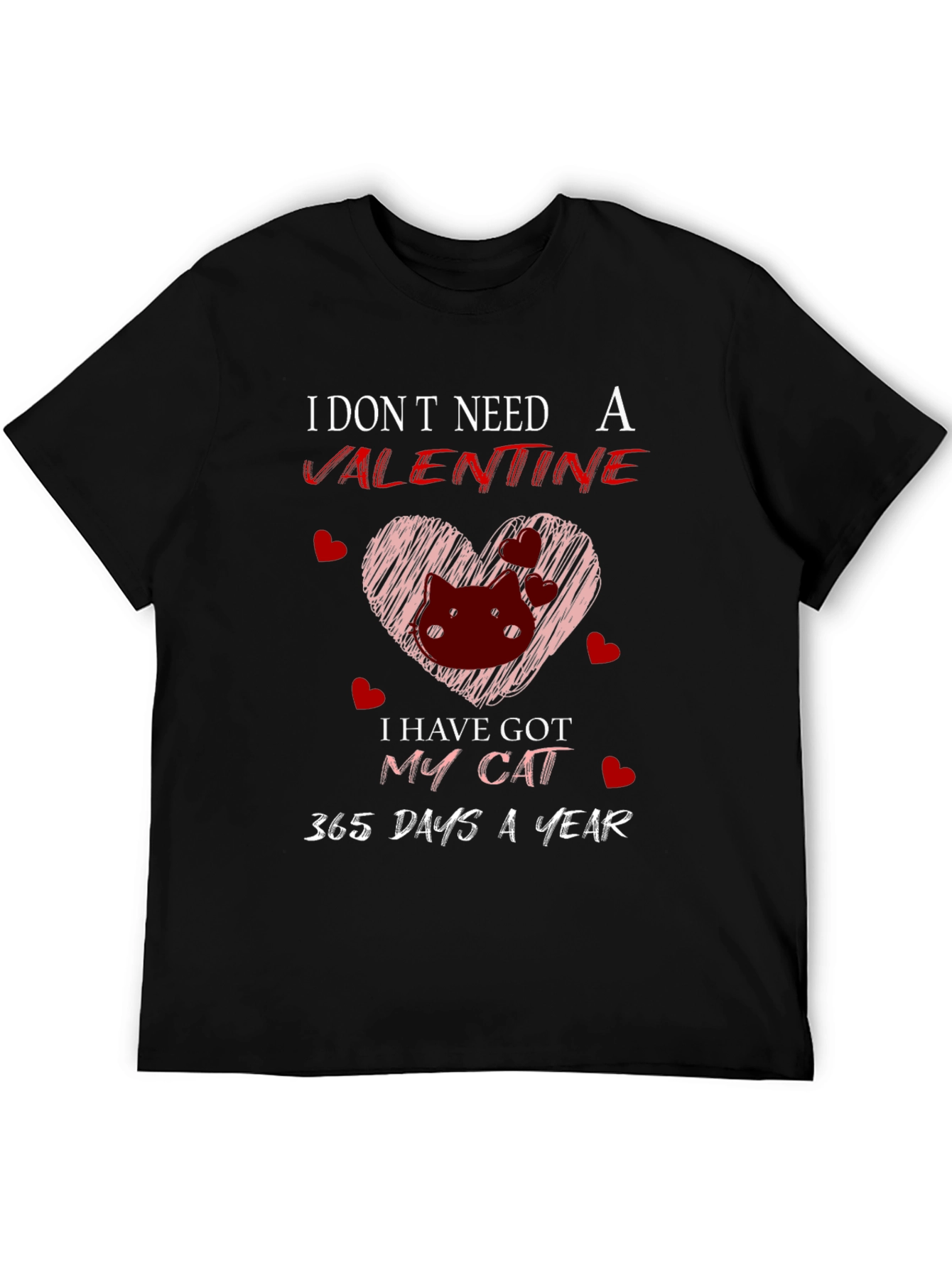 Cat Valentines Day T-Shirt