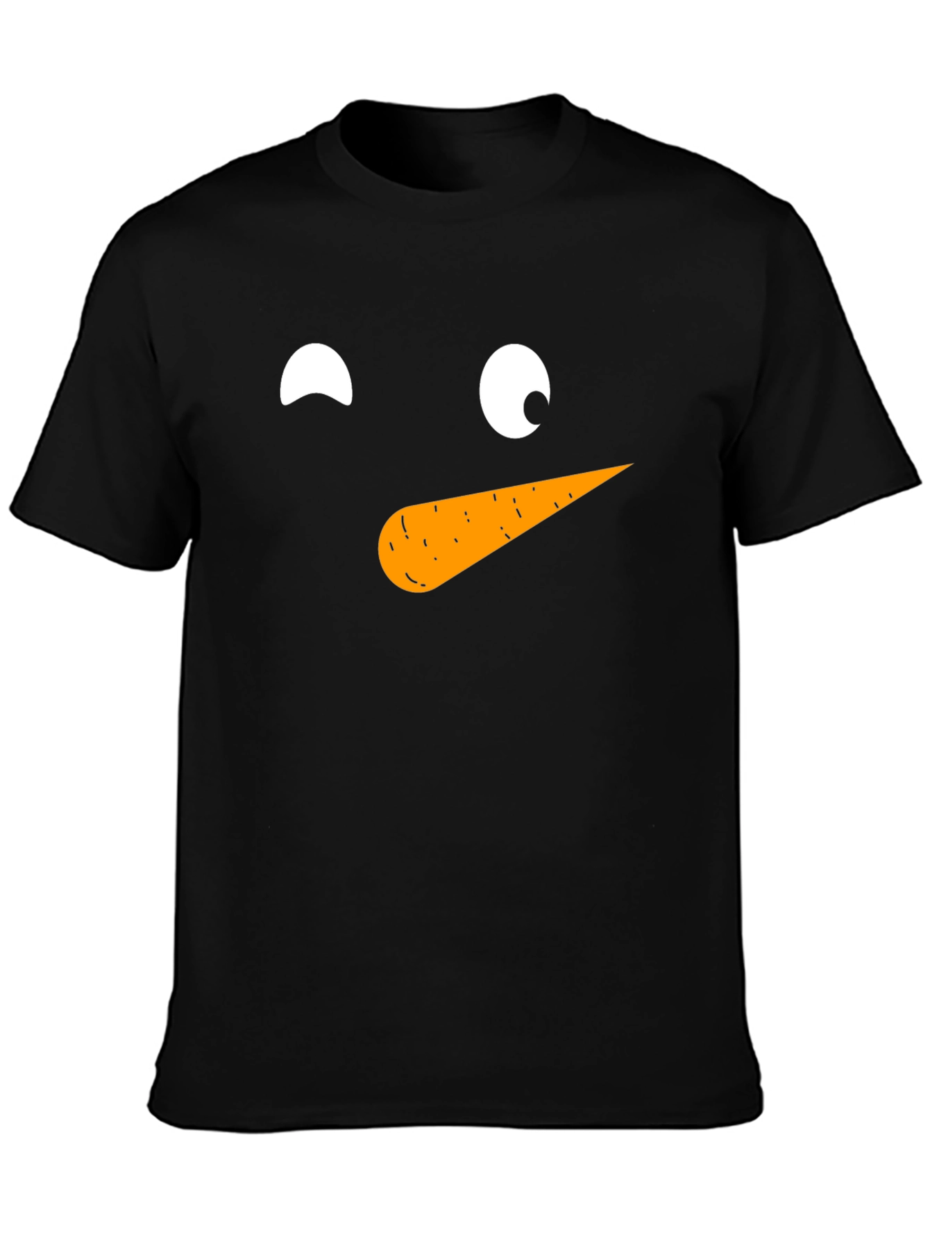 Festive Snowman Face T-Shirt