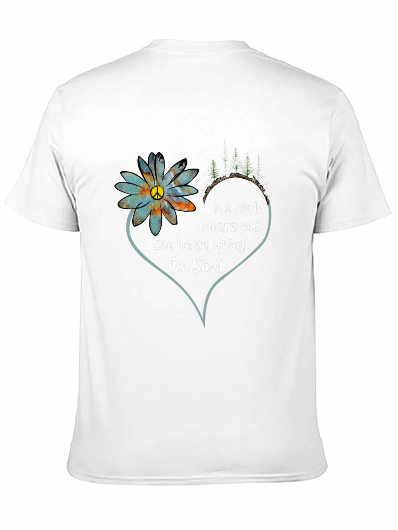 Kindness Graphic T-Shirt: Be Kind Design