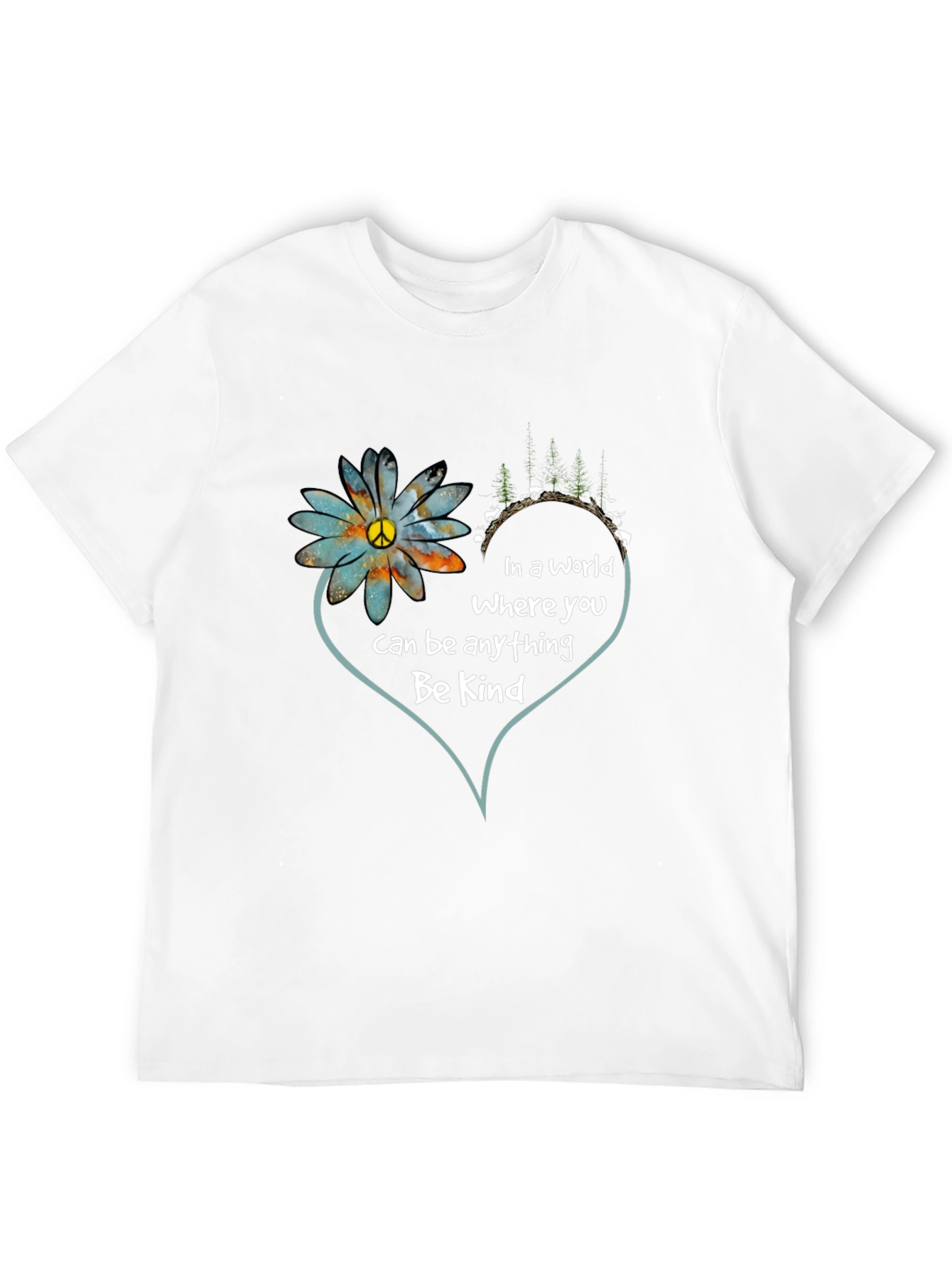 Kindness Graphic T-Shirt: Be Kind Design