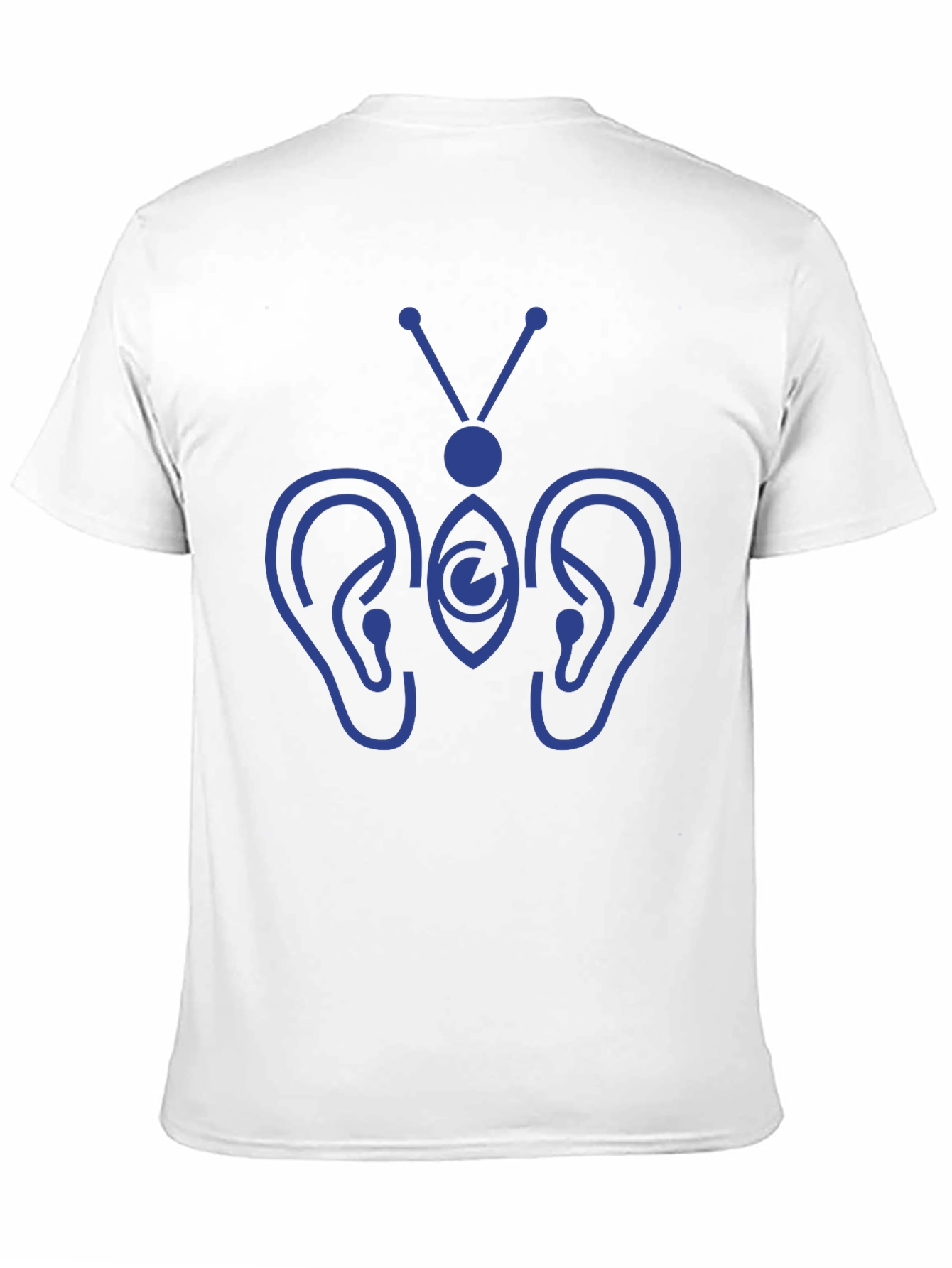 Hearing Butterfly Graphic Tee - Black