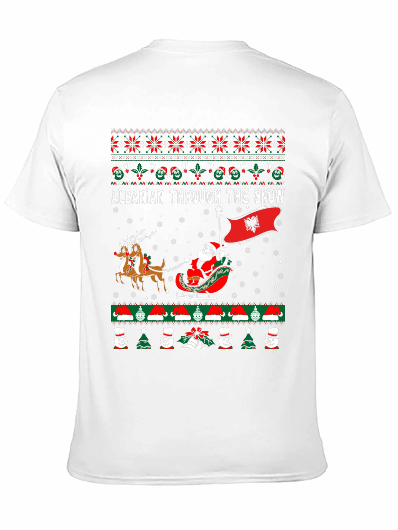 Albanian Christmas Sweater T-shirt