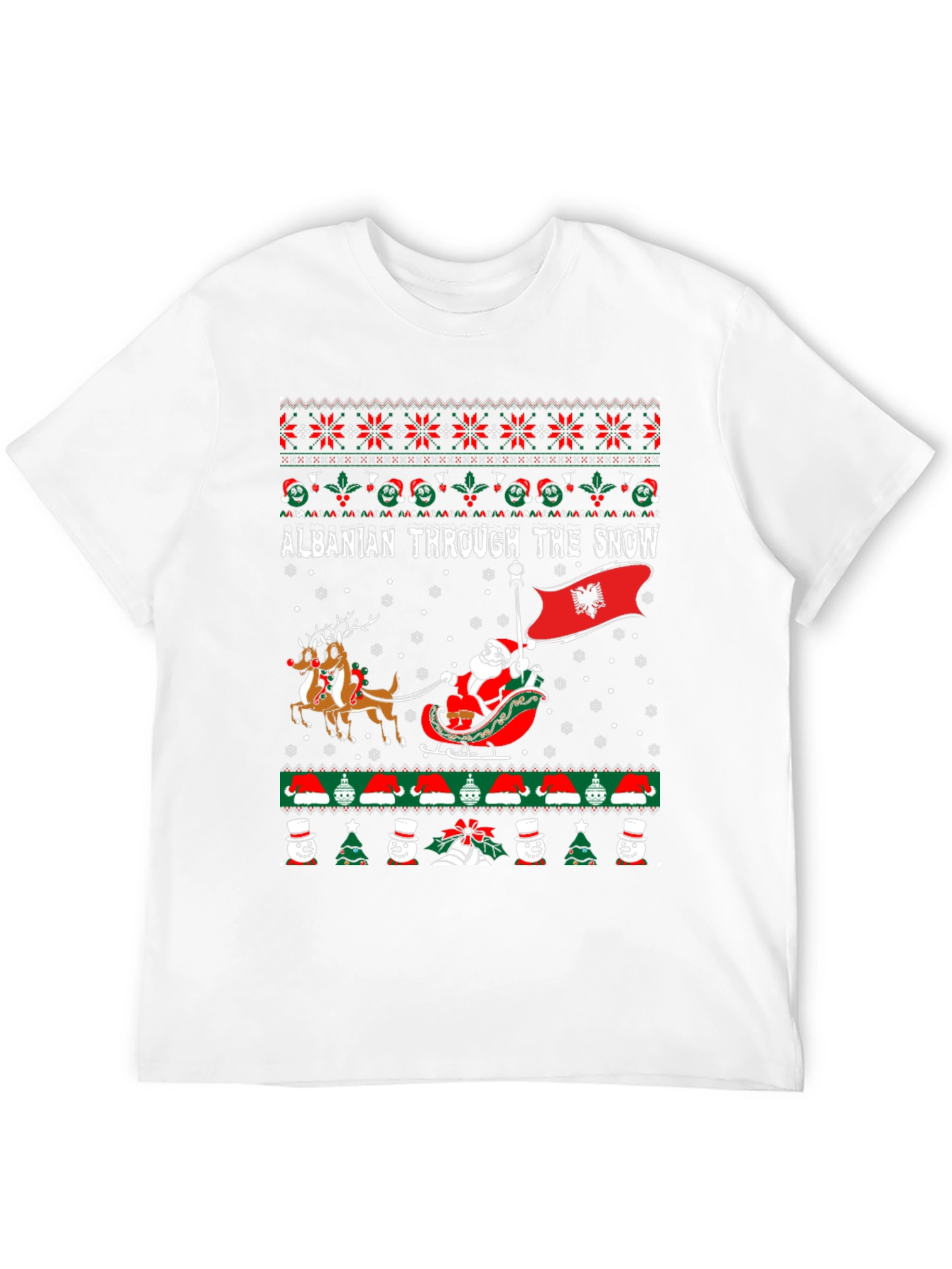 Albanian Christmas Sweater T-shirt