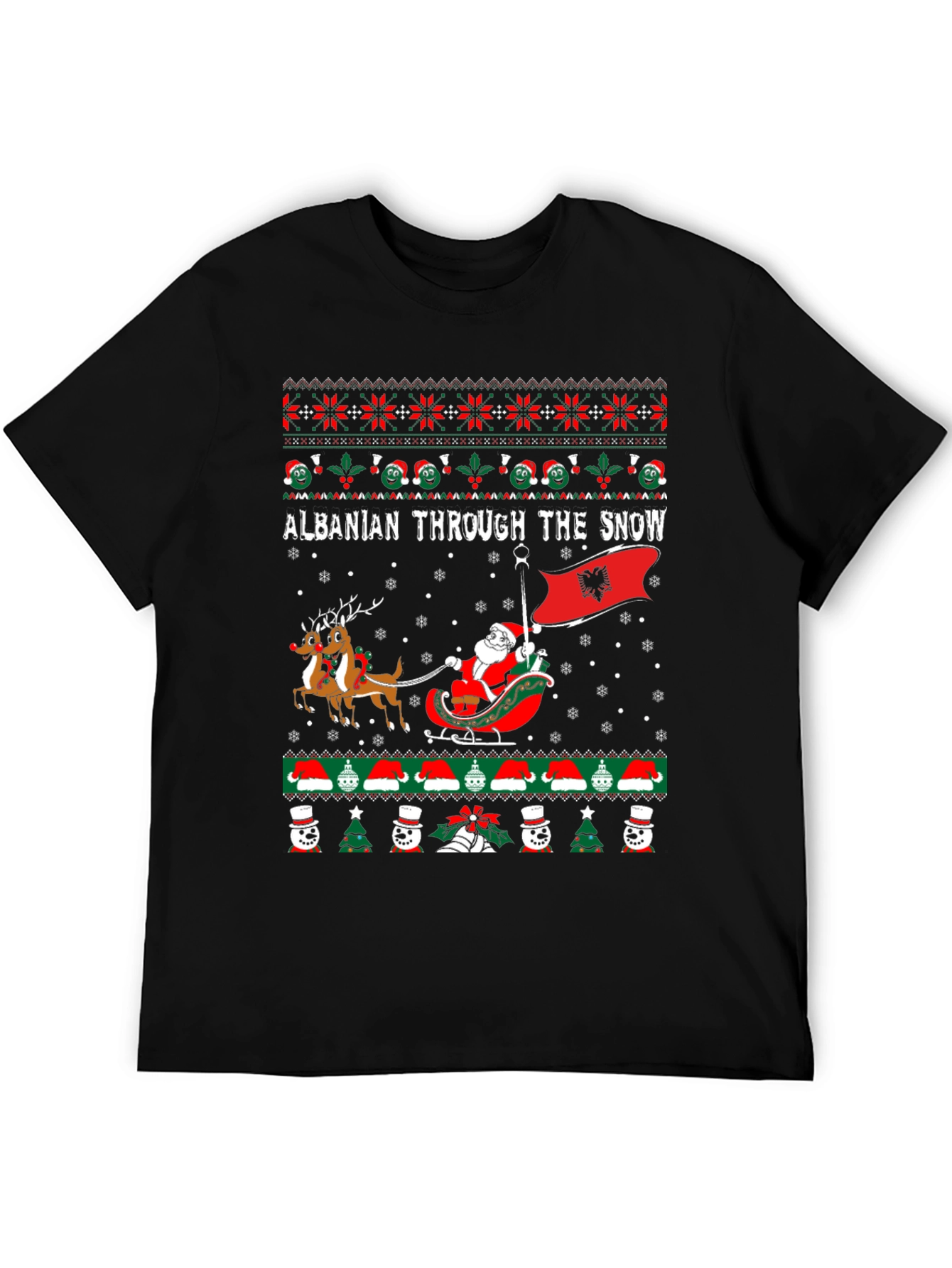 Albanian Christmas Sweater T-shirt