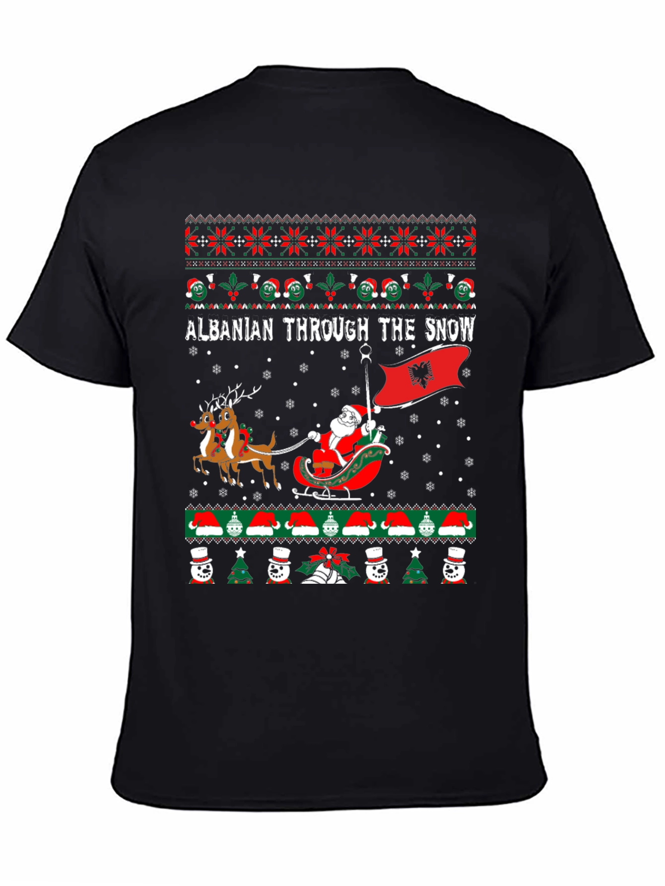Albanian Christmas Sweater T-shirt