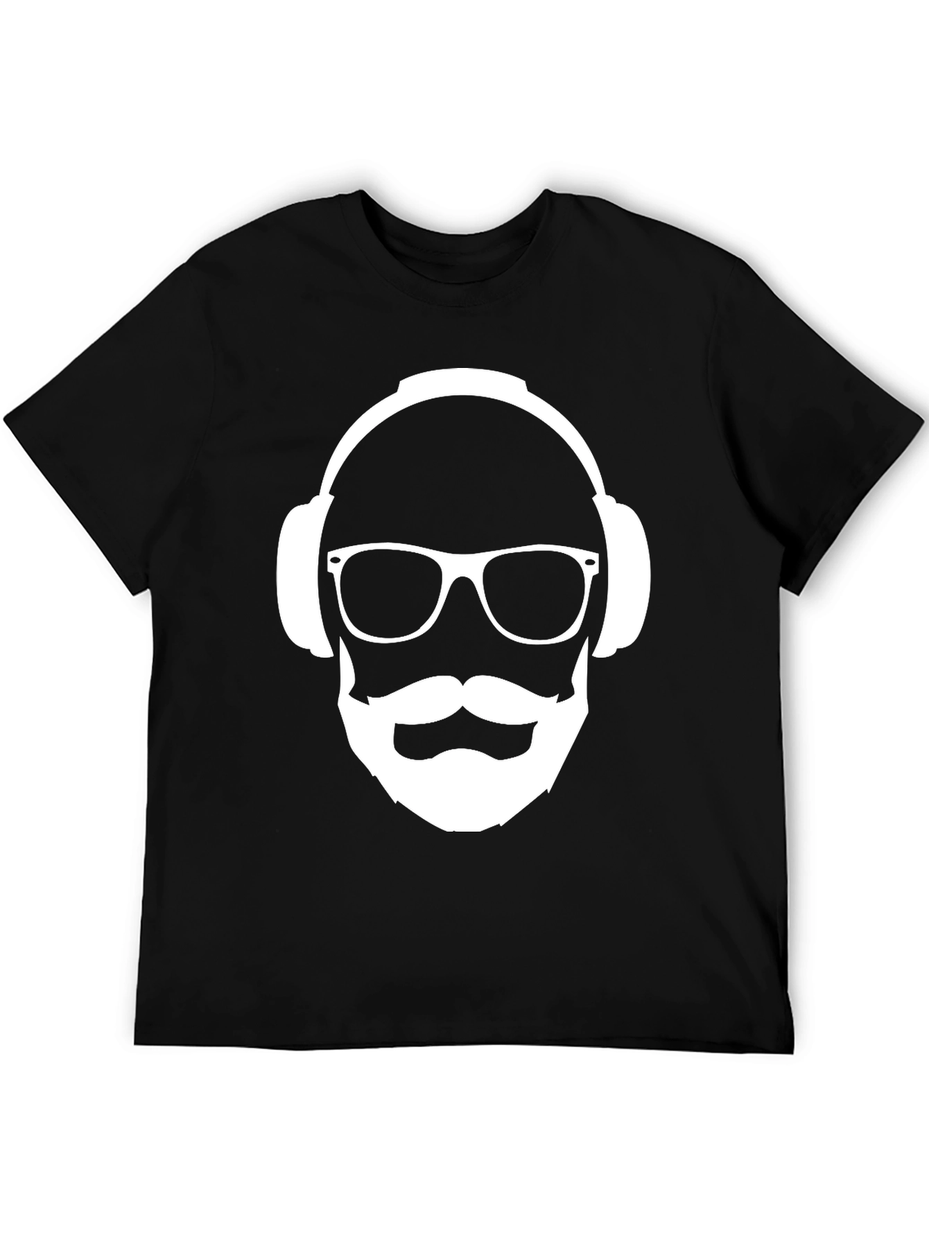 Cool Dude Graphic Tee - Black Cotton T-Shirt