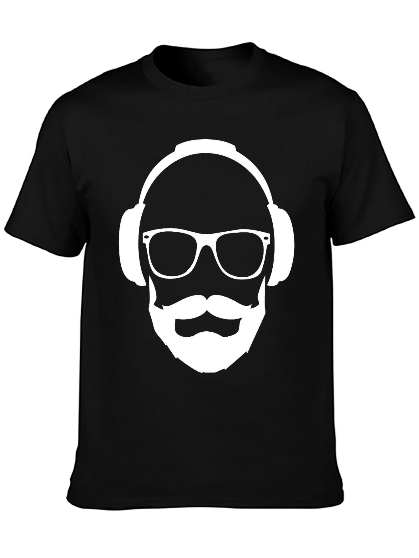 Cool Dude Graphic Tee - Black Cotton T-Shirt