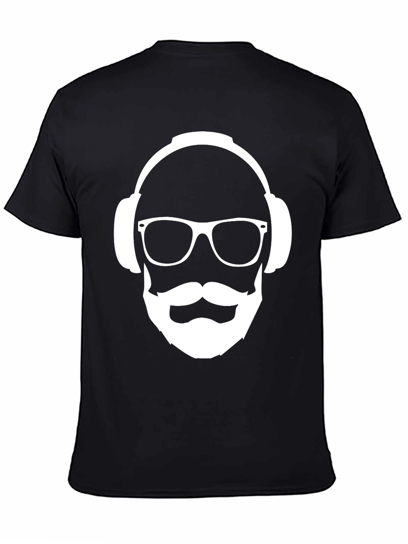 Cool Dude Graphic Tee - Black Cotton T-Shirt