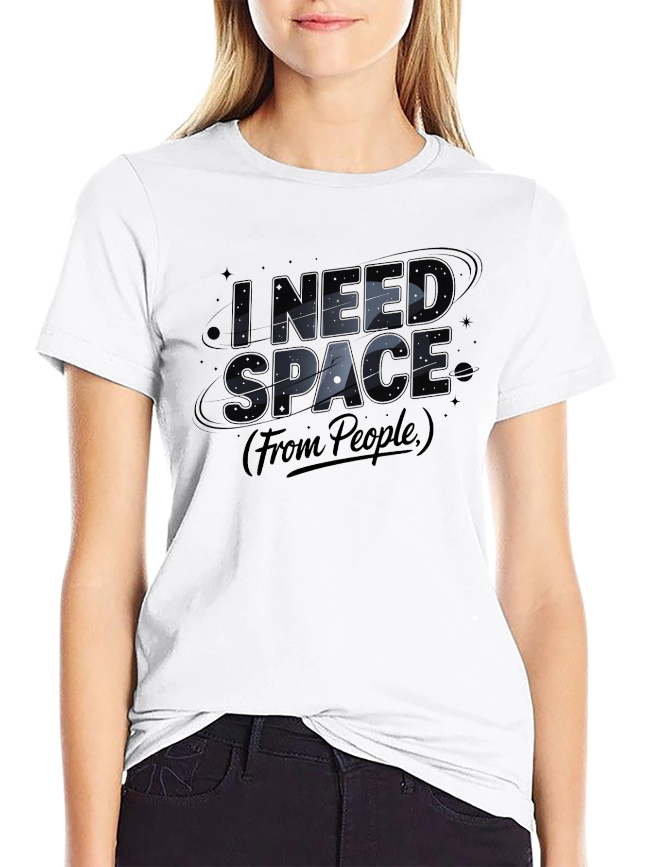 I Need Space Graphic T-Shirt