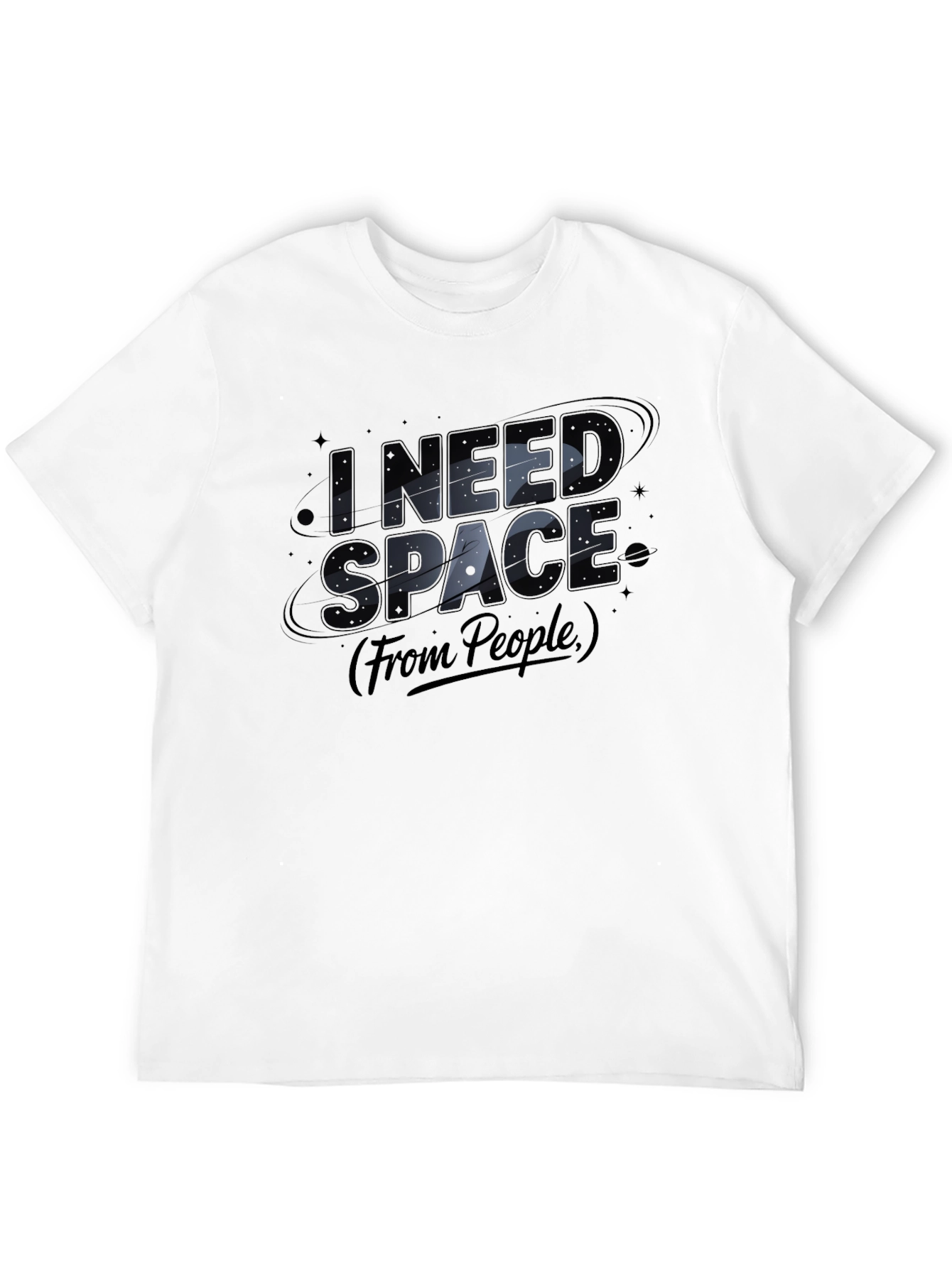 I Need Space Graphic T-Shirt