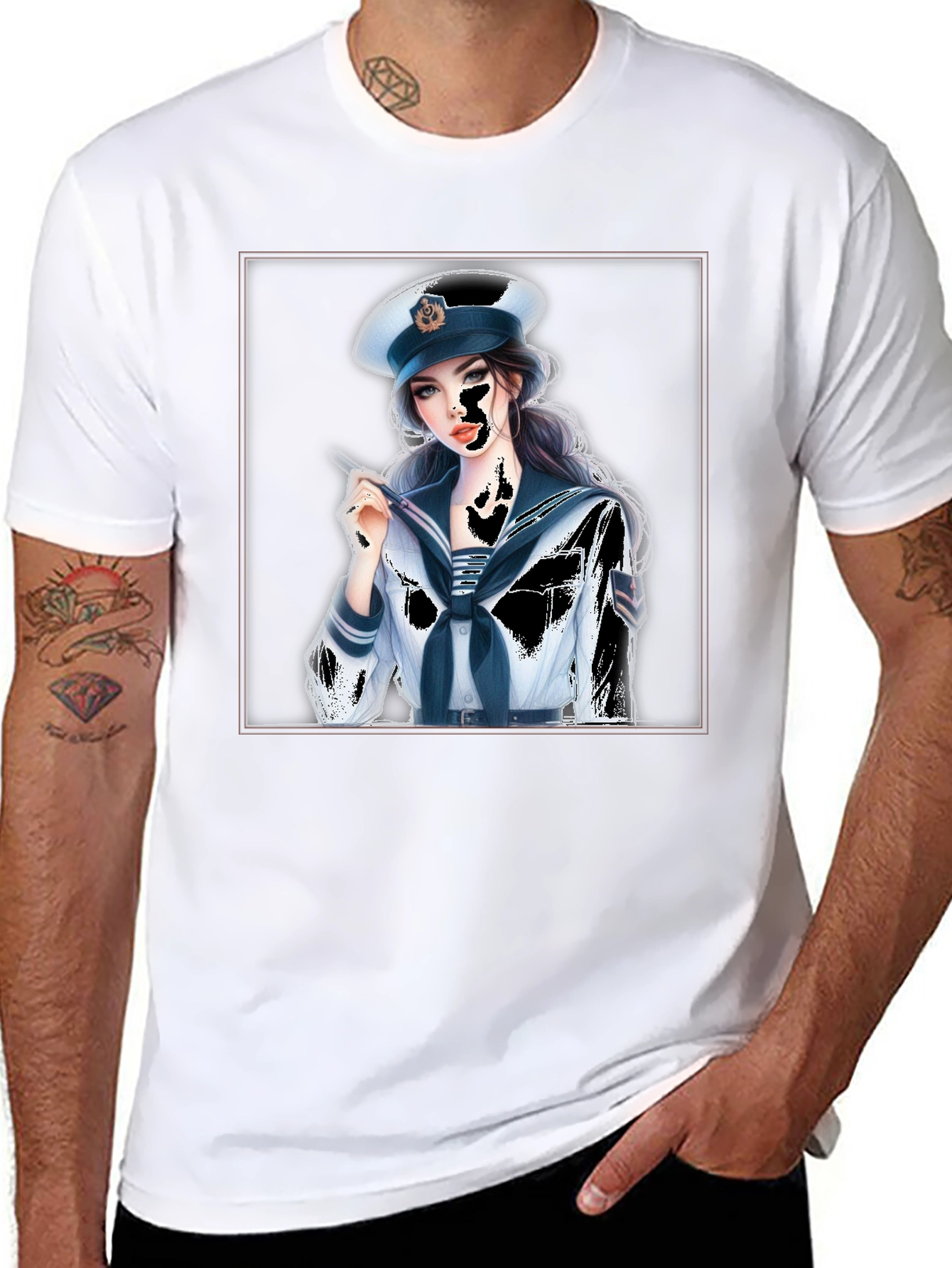 Sailor Girl Graphic T-Shirt