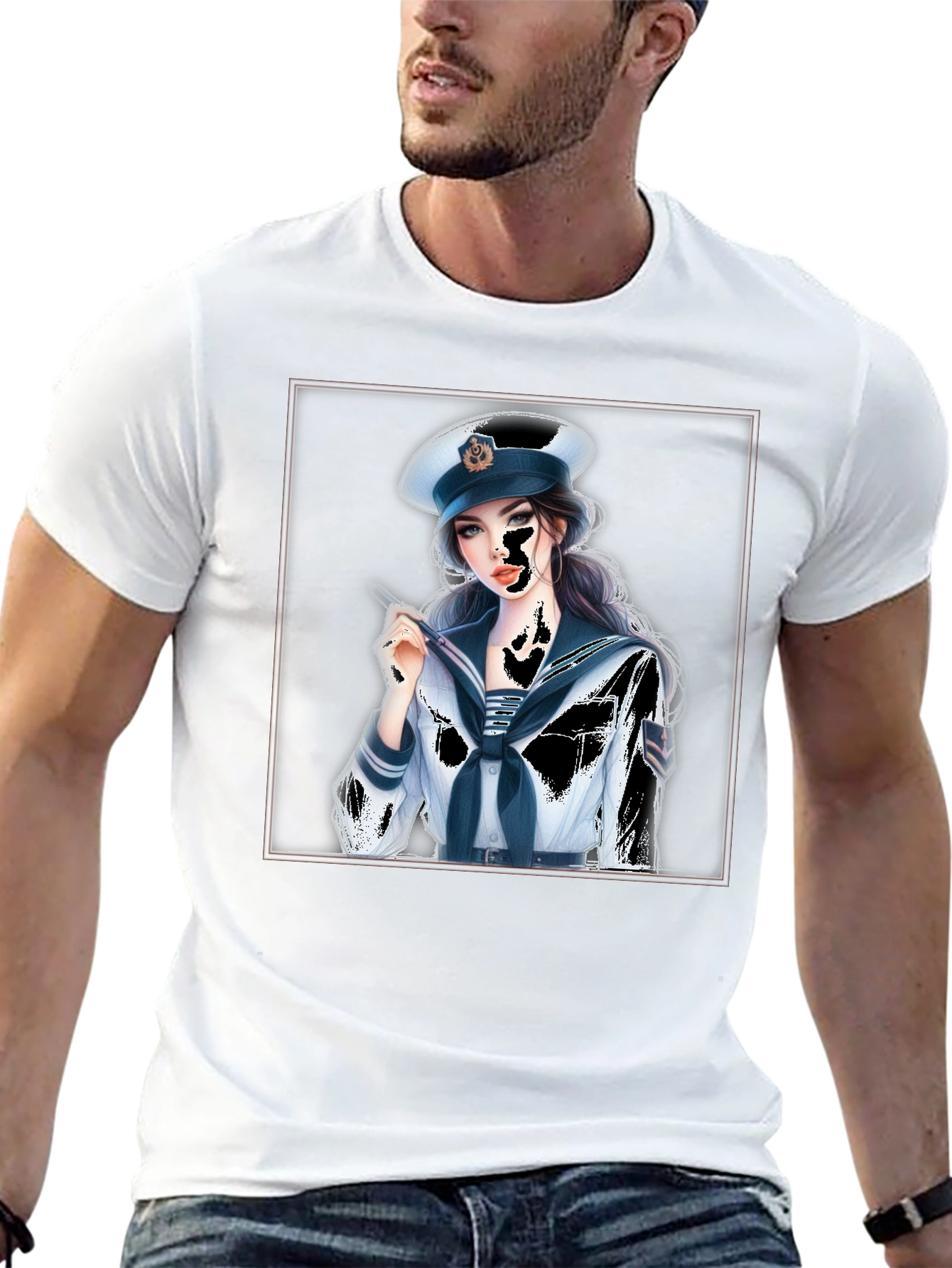 Sailor Girl Graphic T-Shirt