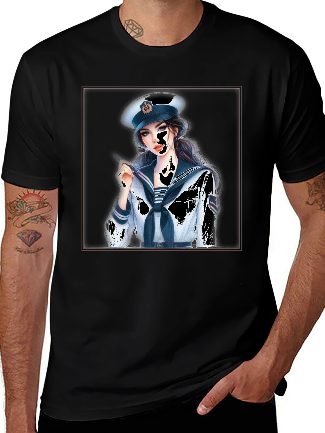 Sailor Girl Graphic T-Shirt