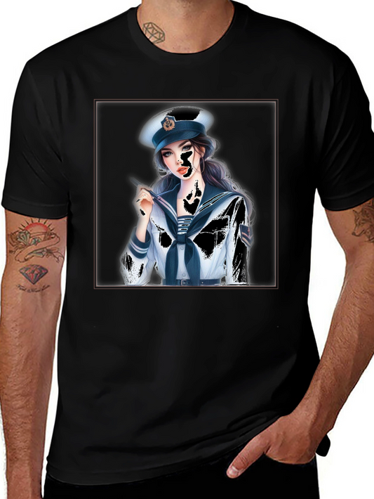 Sailor Girl Graphic T-Shirt