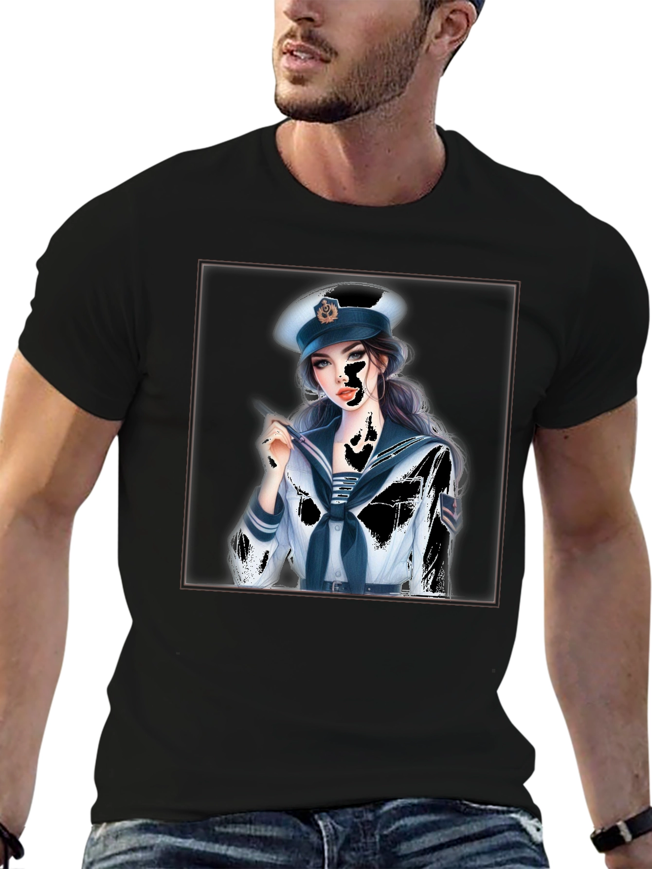 Sailor Girl Graphic T-Shirt