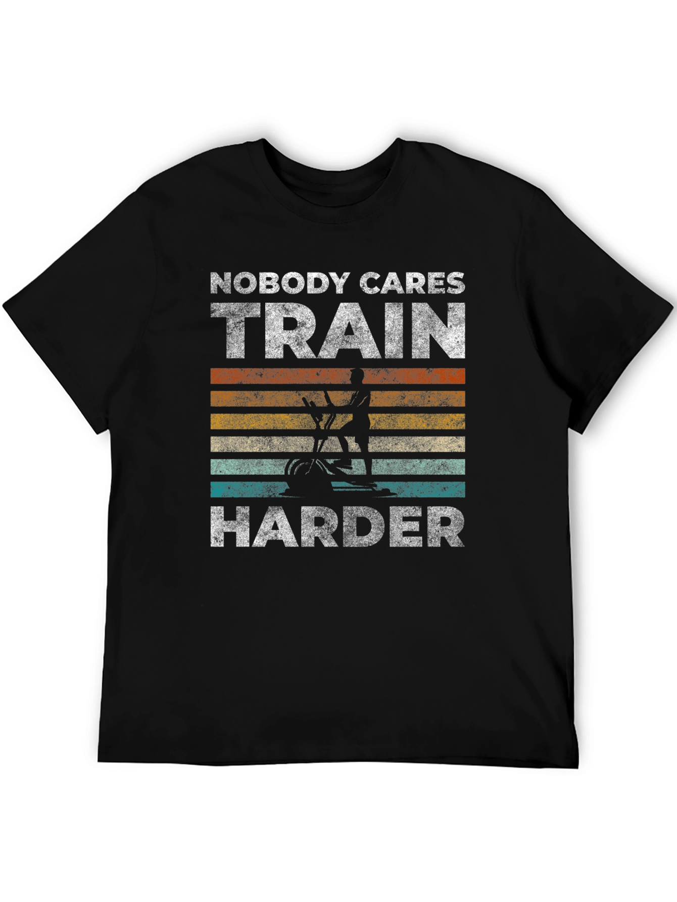 Train Harder Unisex T-Shirt - Gym Motivation