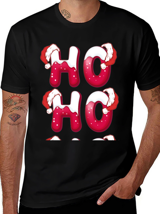 Festive Ho Ho Ho Christmas T-Shirt