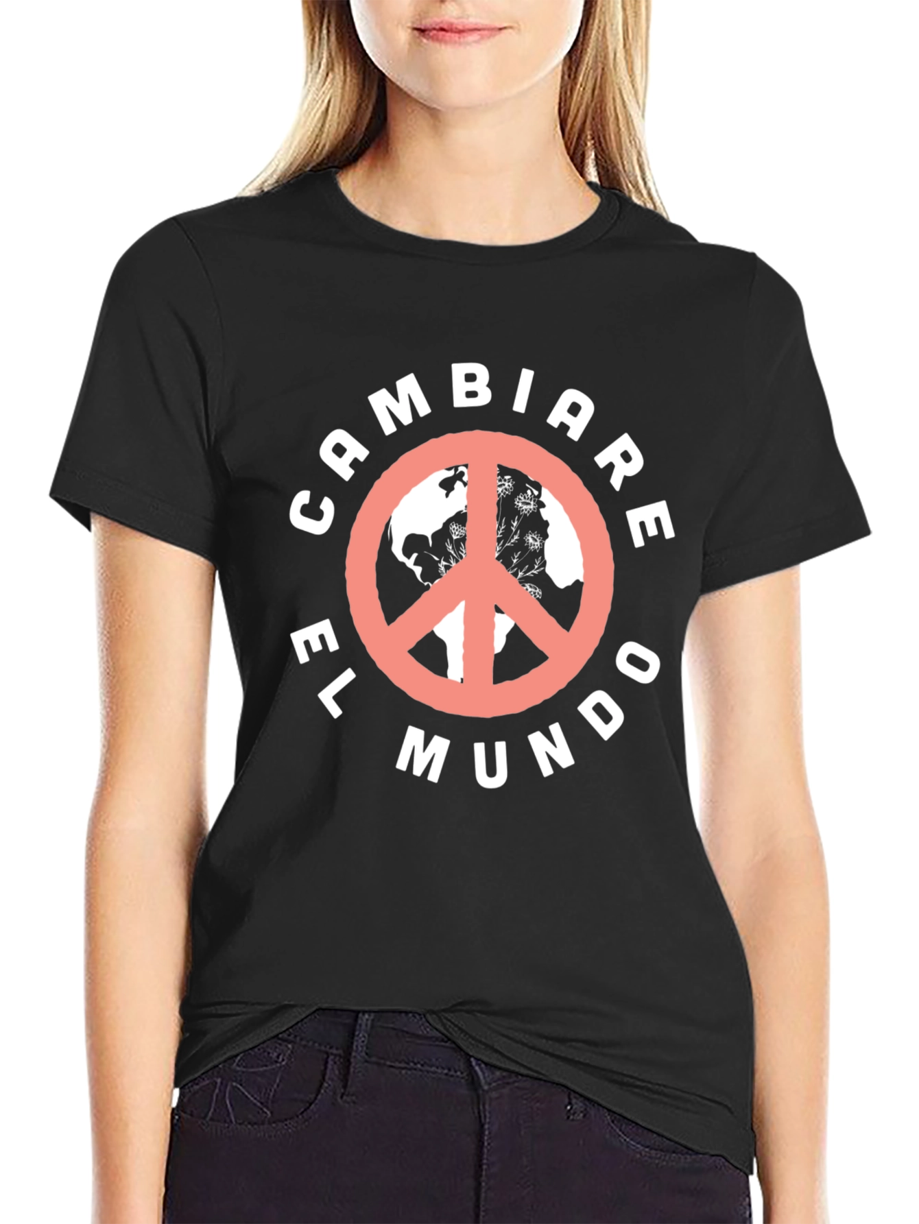 Cambiare El Mundo T-Shirt - Peace & Earth