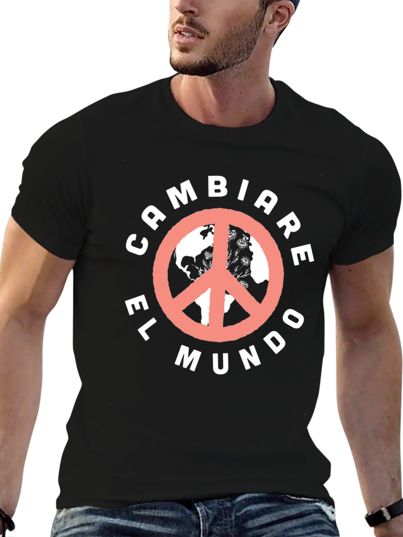 Cambiare El Mundo T-Shirt - Peace & Earth