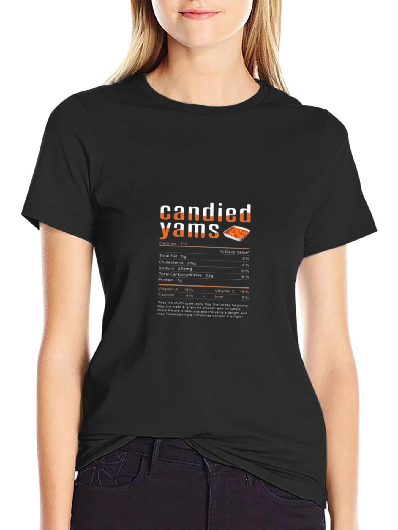 Candied Yams Graphic Tee - Thanksgiving T-Shirt