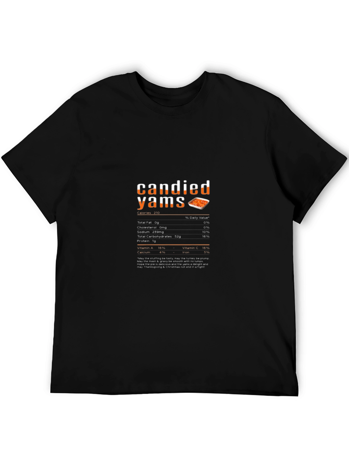 Candied Yams Graphic Tee - Thanksgiving T-Shirt