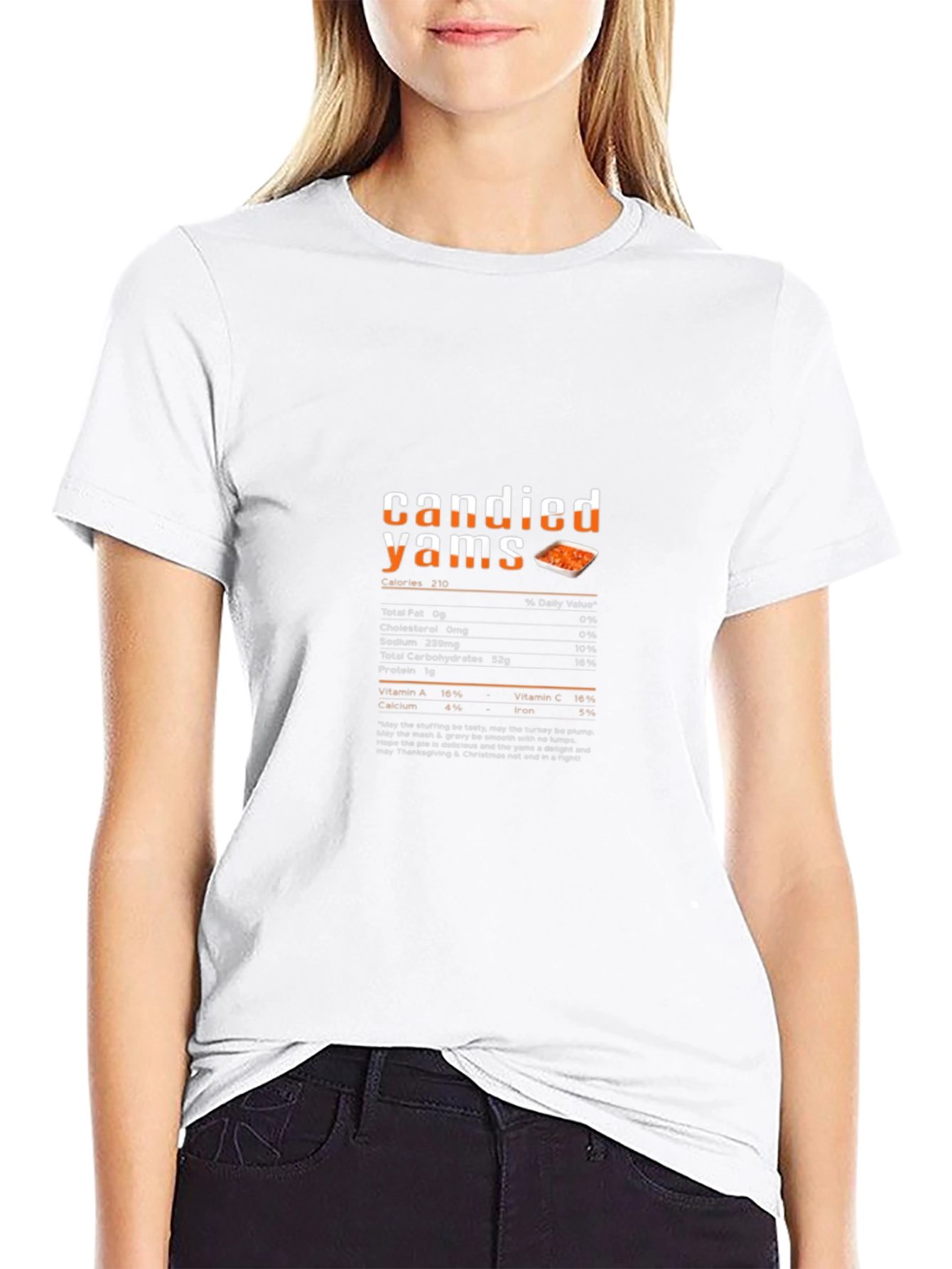Candied Yams Graphic Tee - Thanksgiving T-Shirt