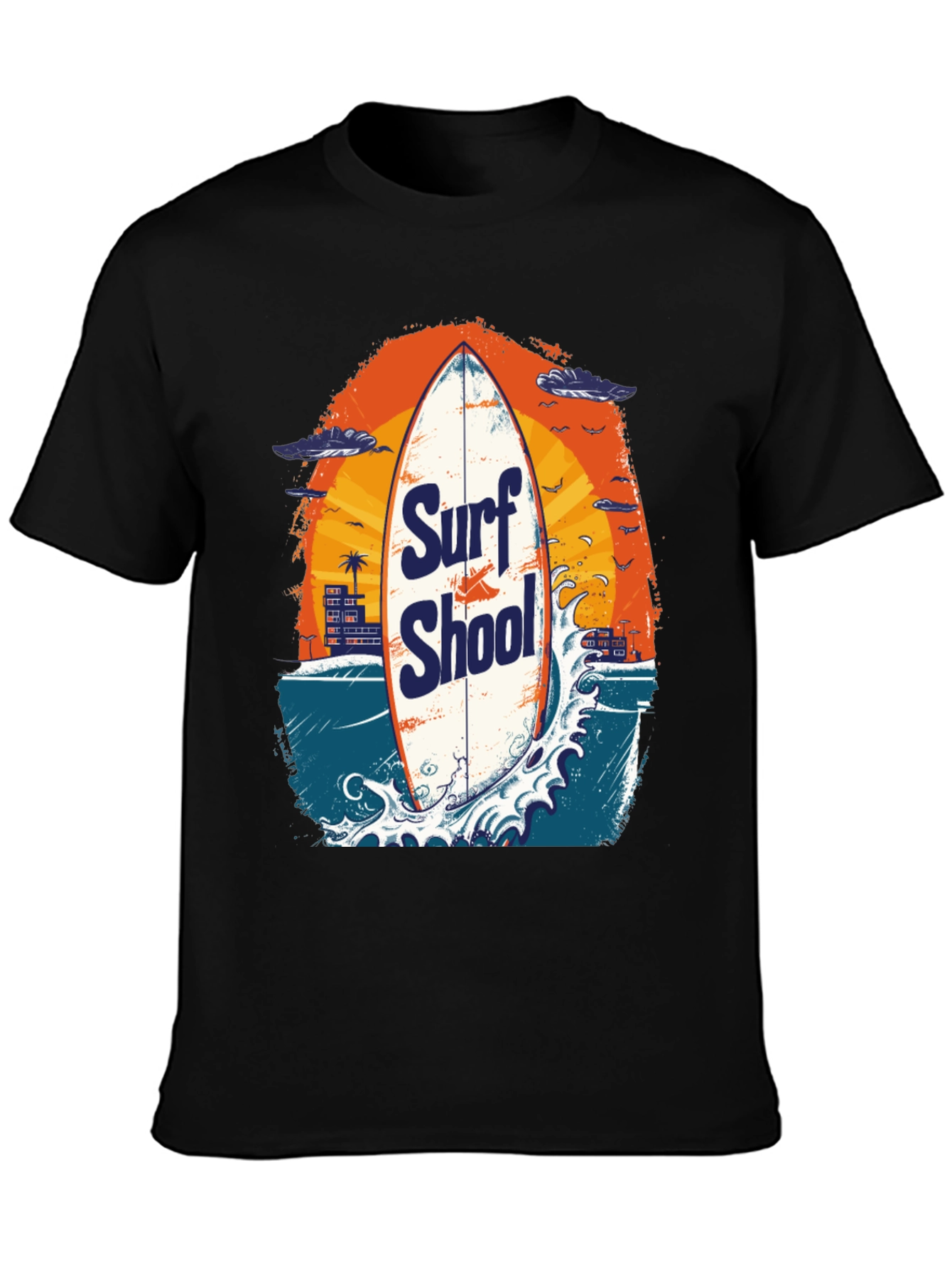 Surf School Graphic T-Shirt