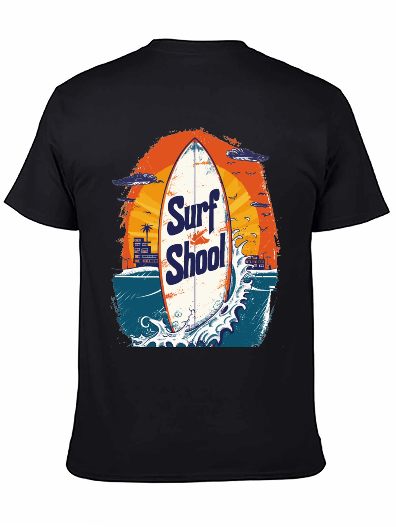 Surf School Graphic T-Shirt
