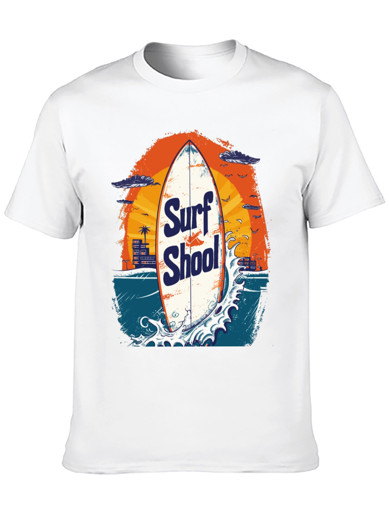 Surf School Graphic T-Shirt