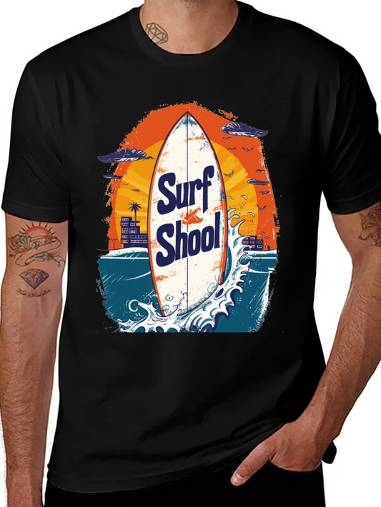 Surf School Graphic T-Shirt
