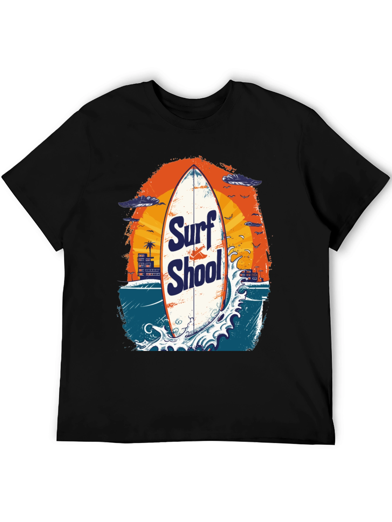Surf School Graphic T-Shirt