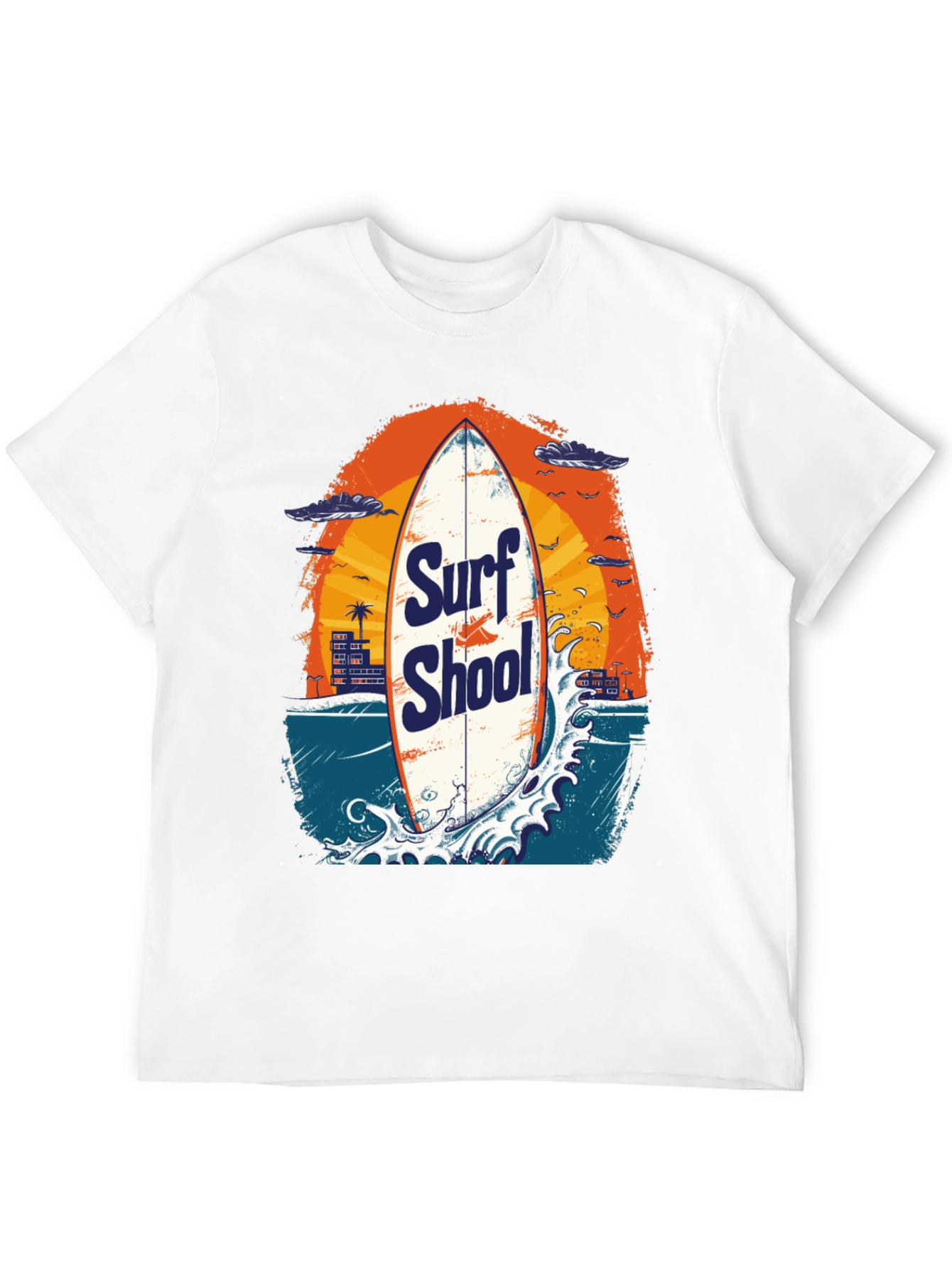 Surf School Graphic T-Shirt