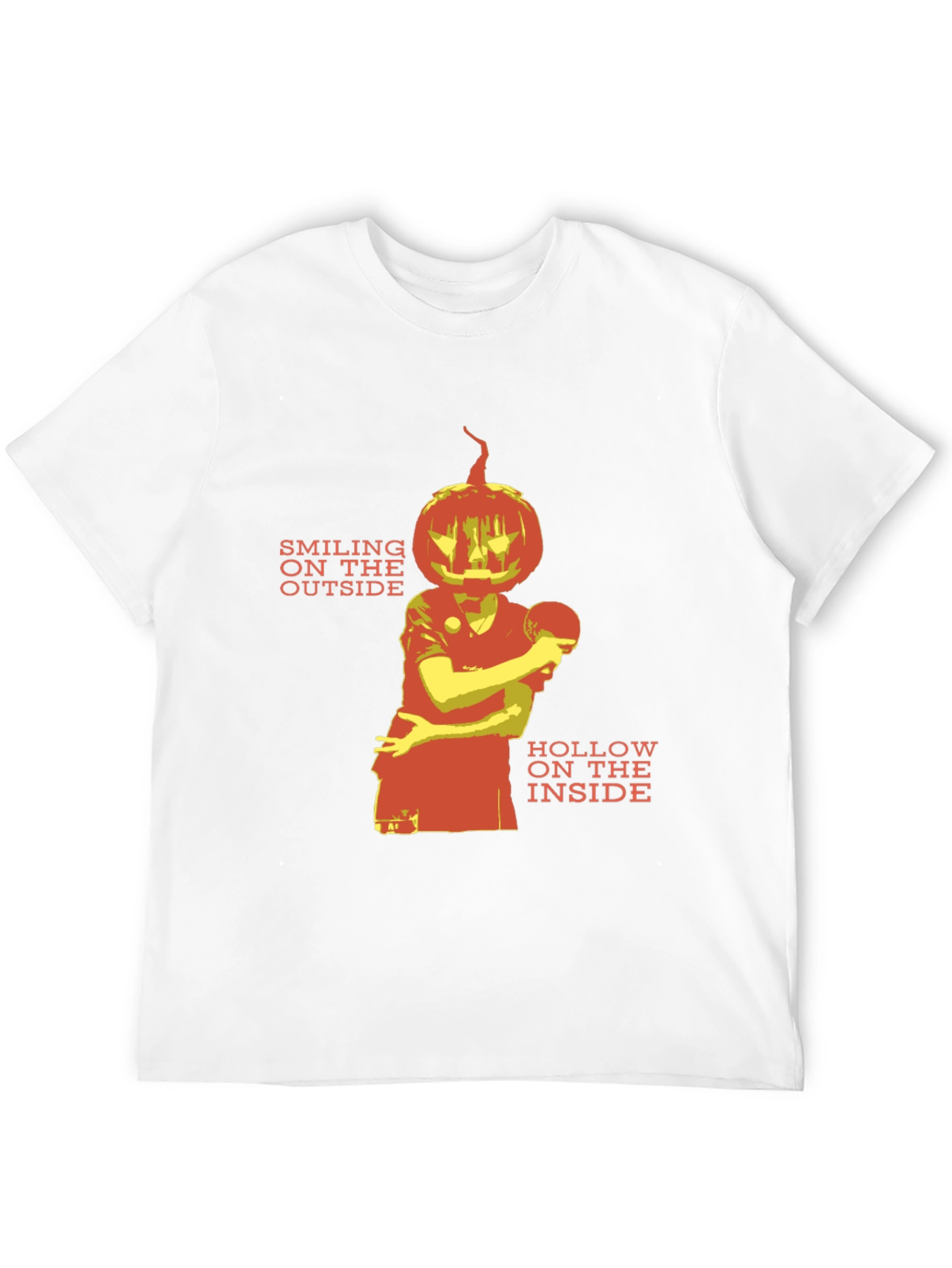 Smiling on the Outside Halloween Graphic Tee