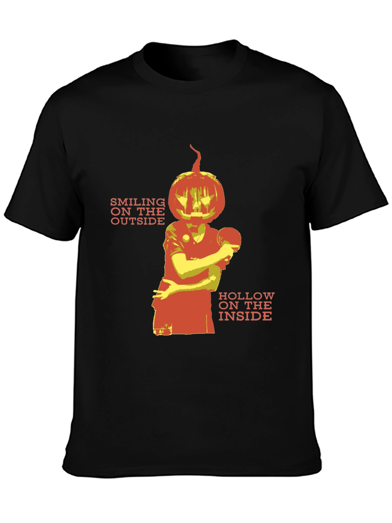 Smiling on the Outside Halloween Graphic Tee