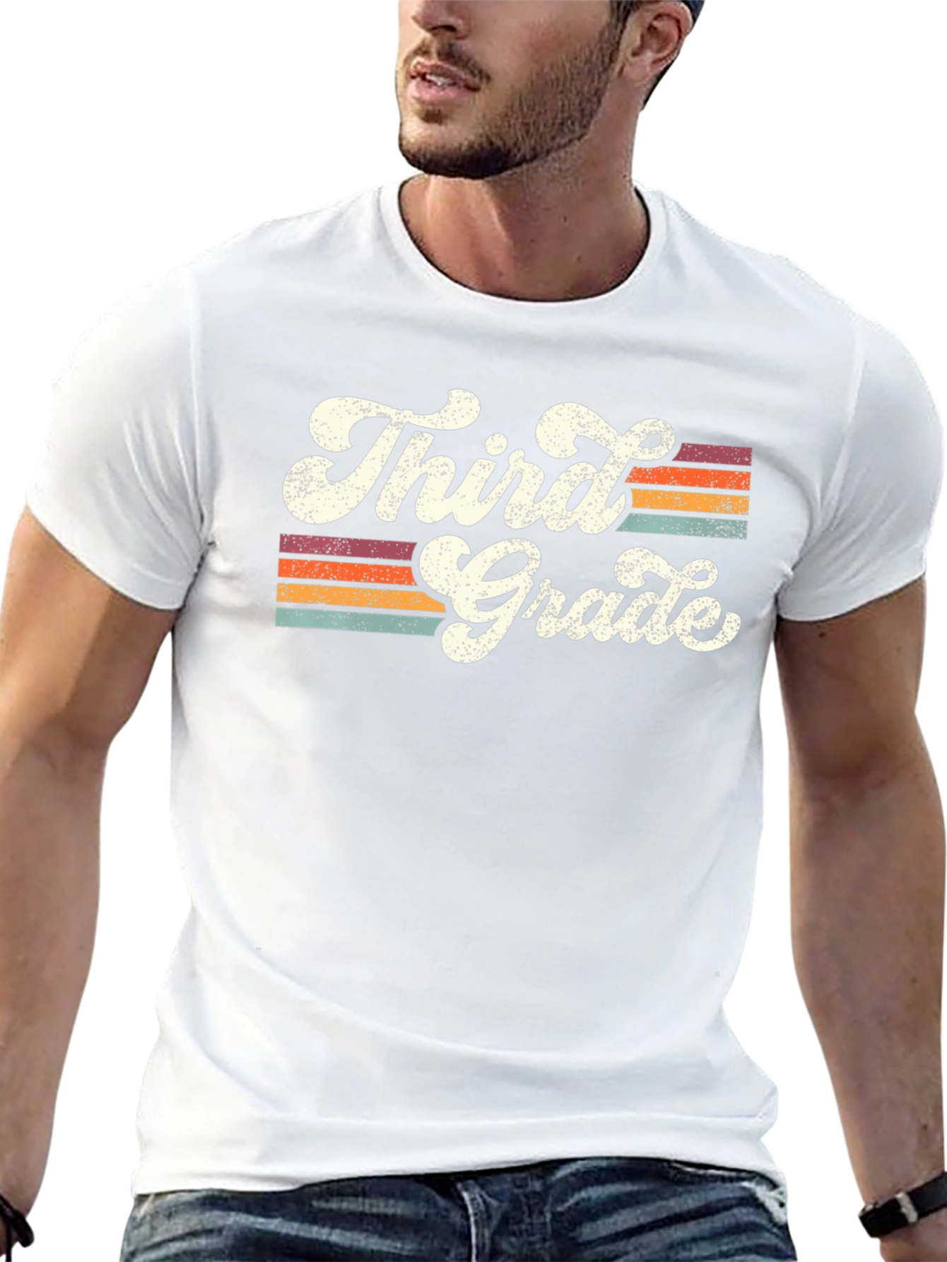 Third Grade Retro T-Shirt