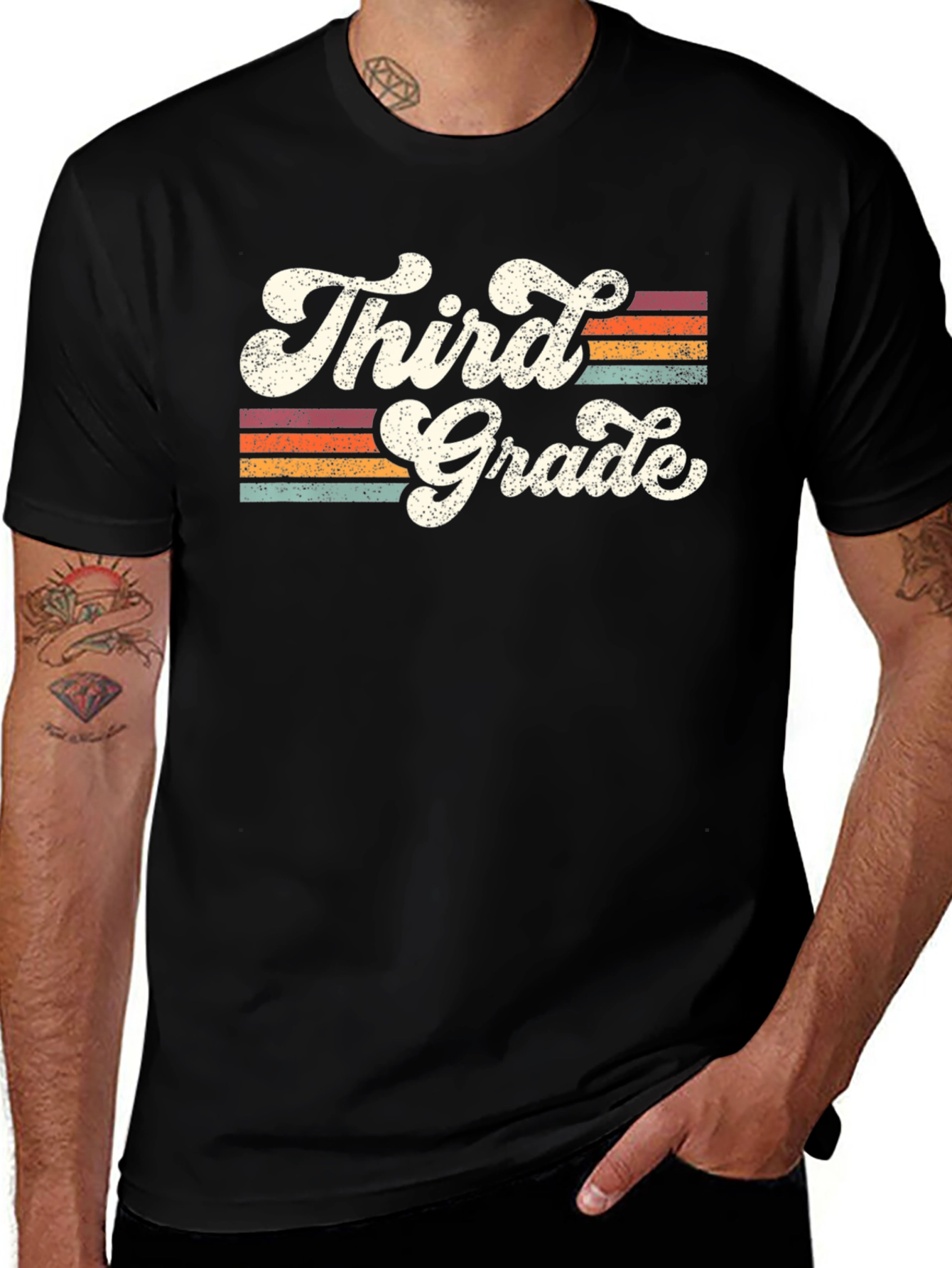 Third Grade Retro T-Shirt