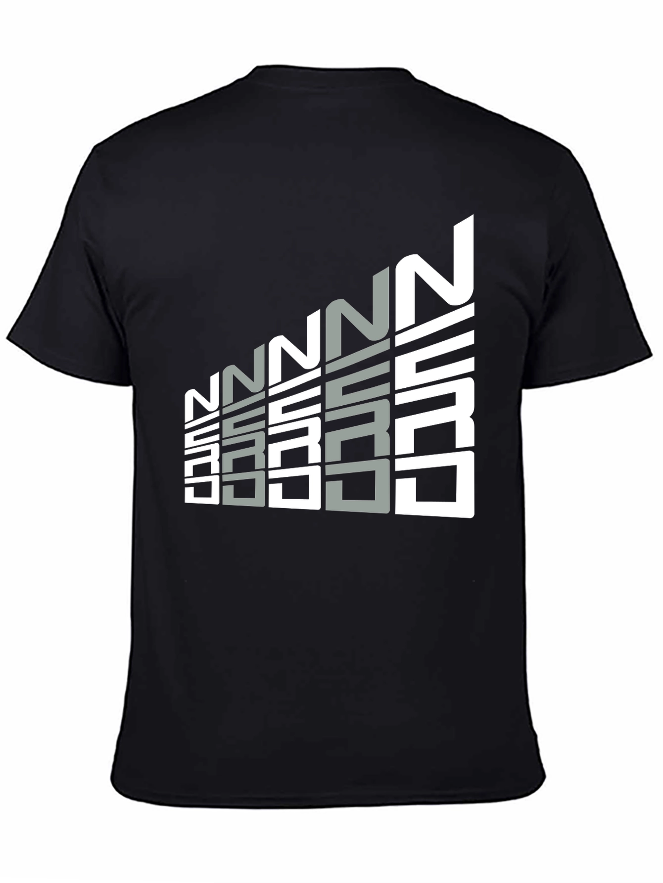 Geometric Graphic Tee - Modern Minimalist Design
