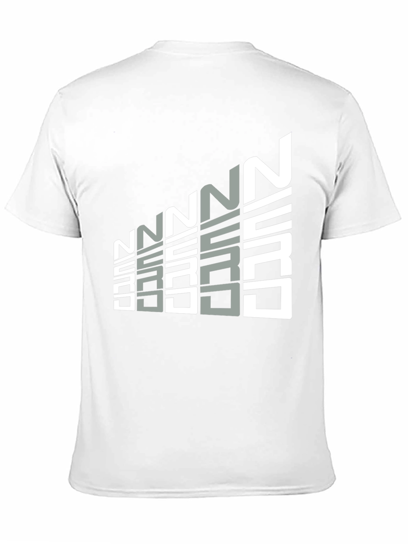 Geometric Graphic Tee - Modern Minimalist Design
