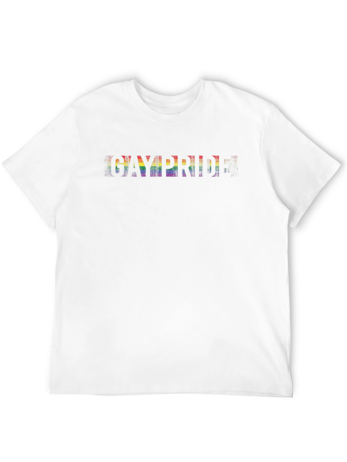 Gay Pride Rainbow Graphic T-Shirt