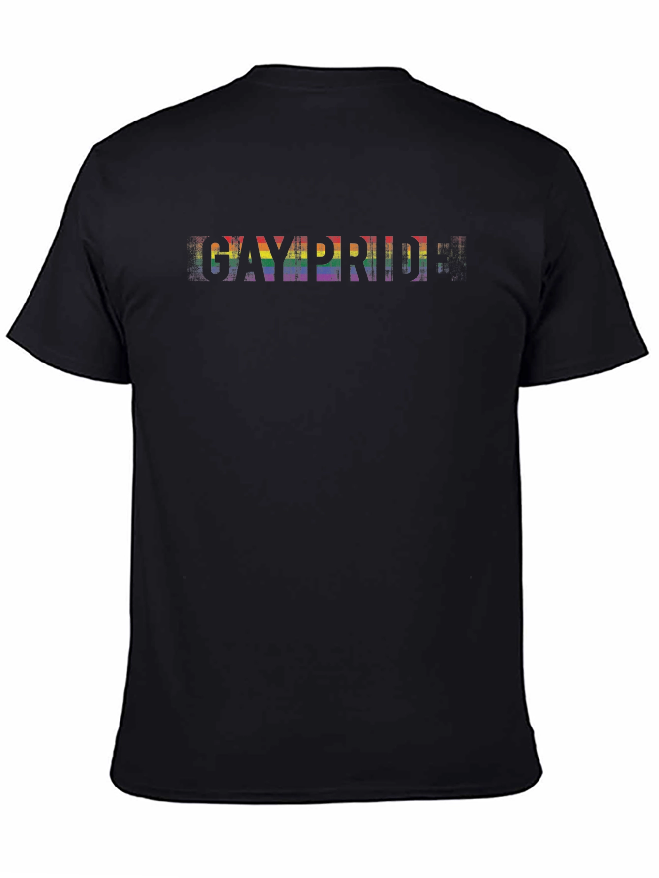 Gay Pride Rainbow Graphic T-Shirt