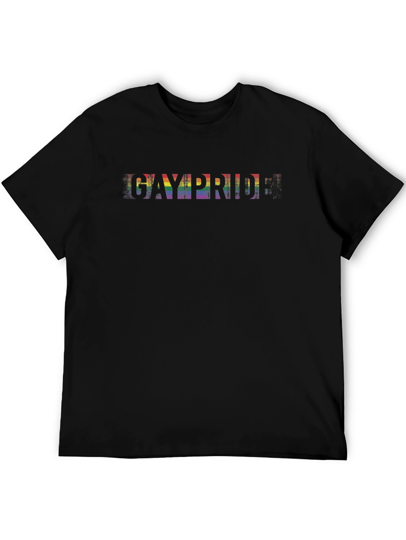 Gay Pride Rainbow Graphic T-Shirt