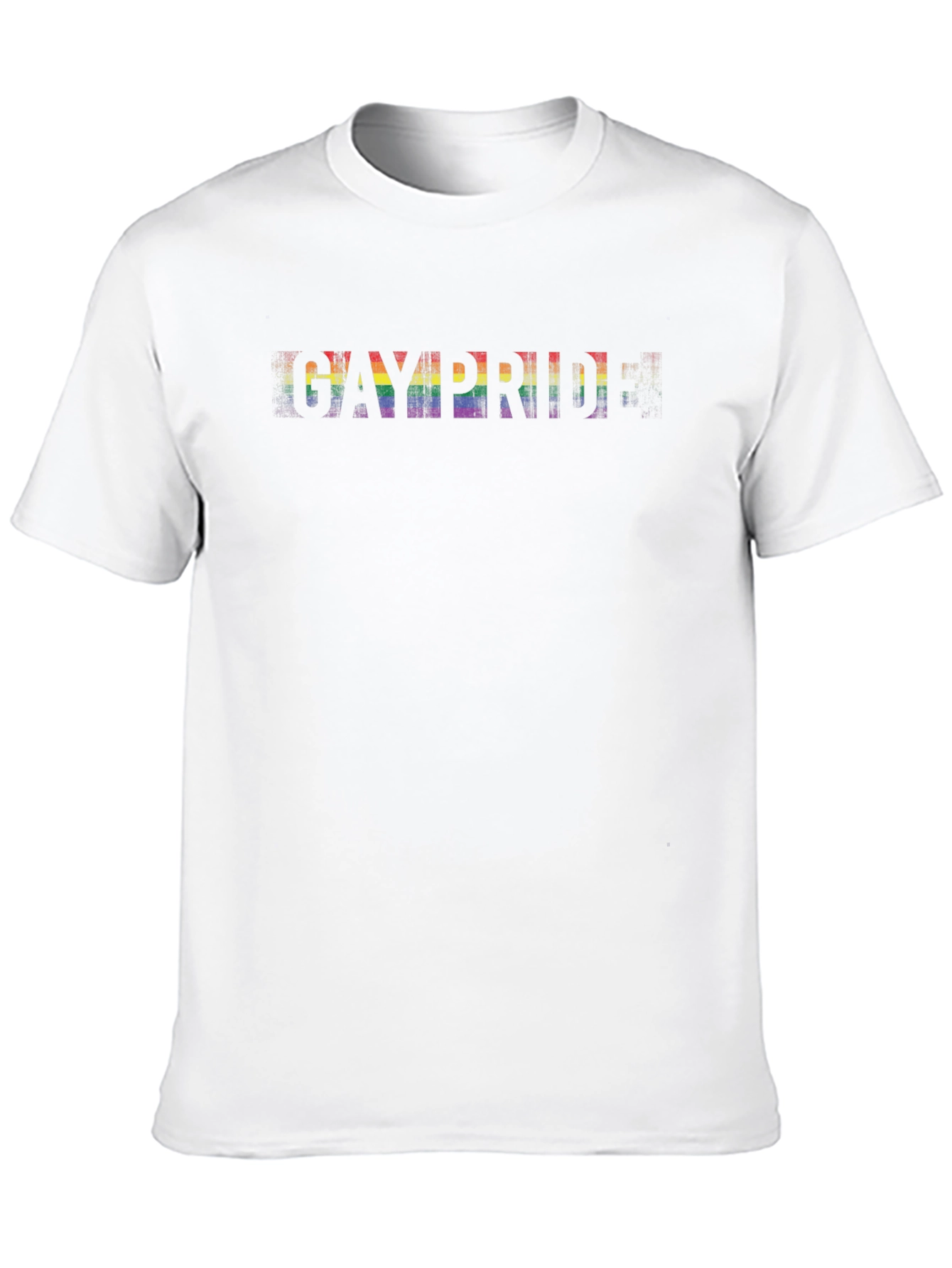 Gay Pride Rainbow Graphic T-Shirt