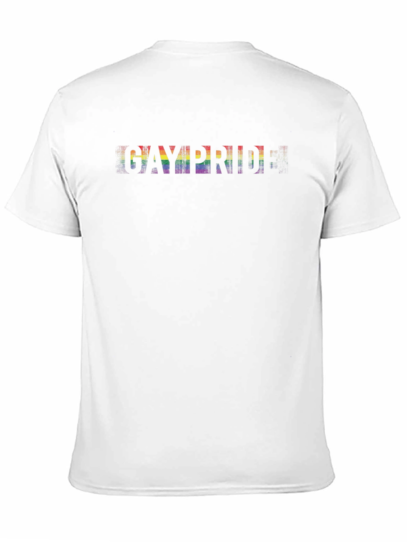 Gay Pride Rainbow Graphic T-Shirt